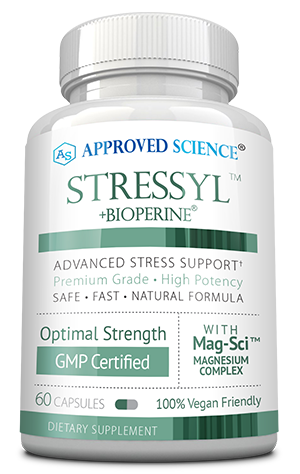 Stressyl™ ingredients bottle