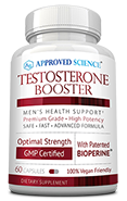 Approved Science® Testosterone Booster Small Bottle