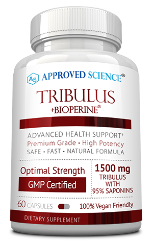 Approved Science® Tribulus ingredients bottle