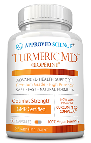 Turmeric MD™ ingredients bottle
