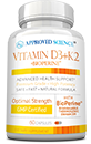 Approved Science<sup>®</sup> Vitamin D3+K2 Bottle