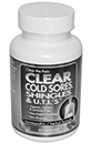 Clear Cold Sores, Shingles & UTI's Bottle
